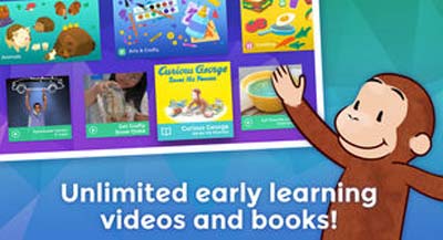 screenshot of Curious World learning app for kids