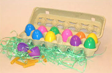 Easter egg maracas