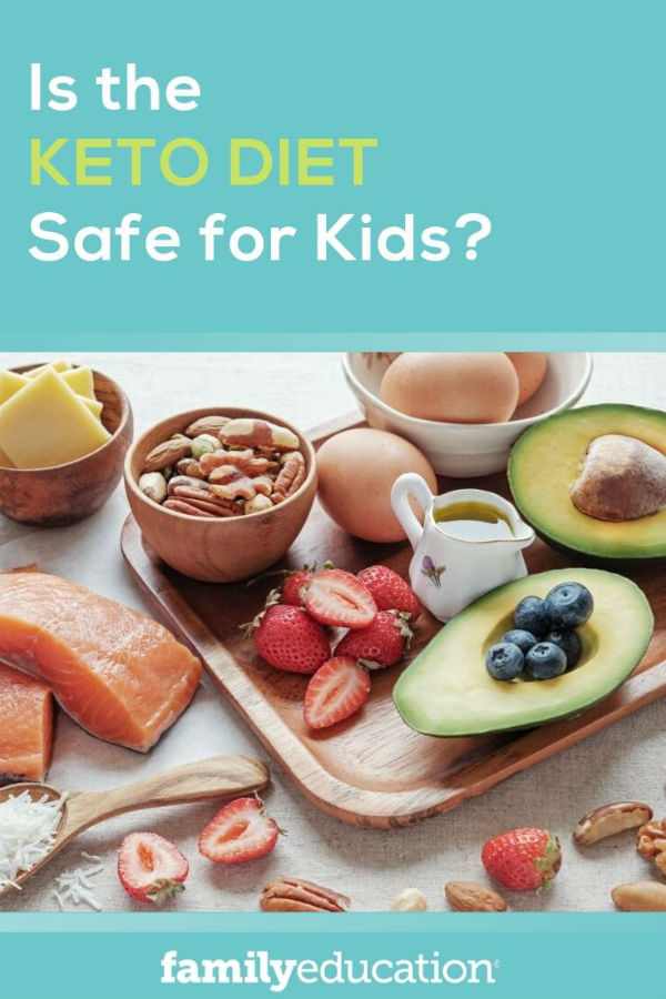 is the keto diet safe for kids pinterest image