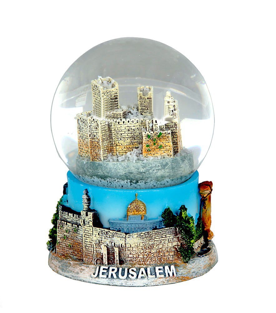 Jerusalem snow globe