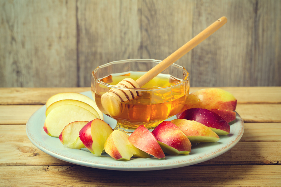 apples and honey for Rosh Hashana