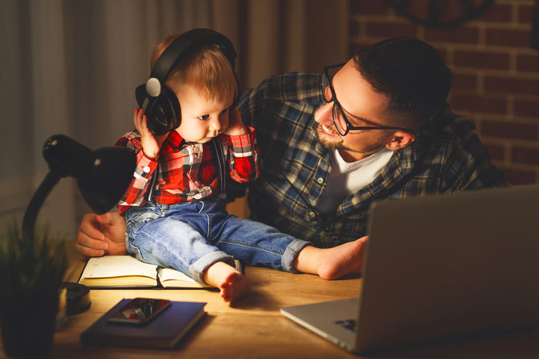 Streaming music lets dads pass on their favorite songs