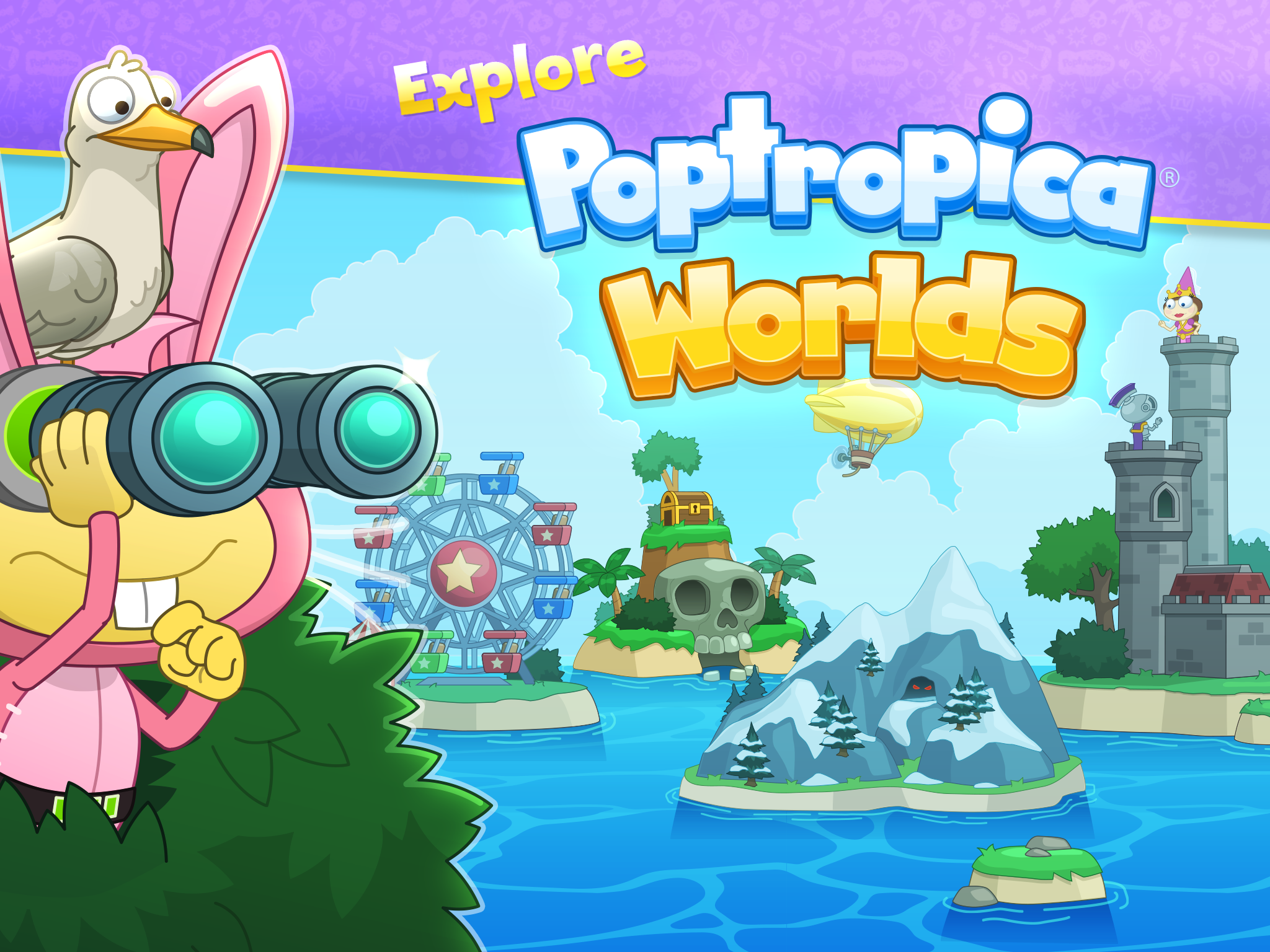 Poptropica Worlds is a unique adventure game