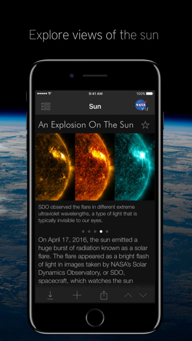 NASA has created a great free educational app for kids