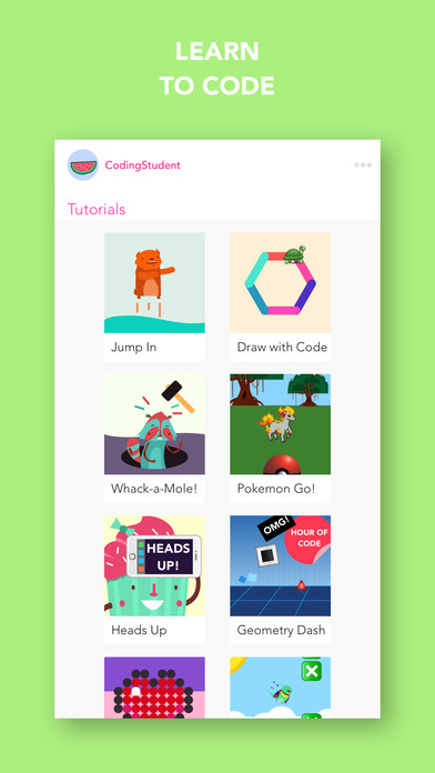 Hopscotch is a great free educational app for kids