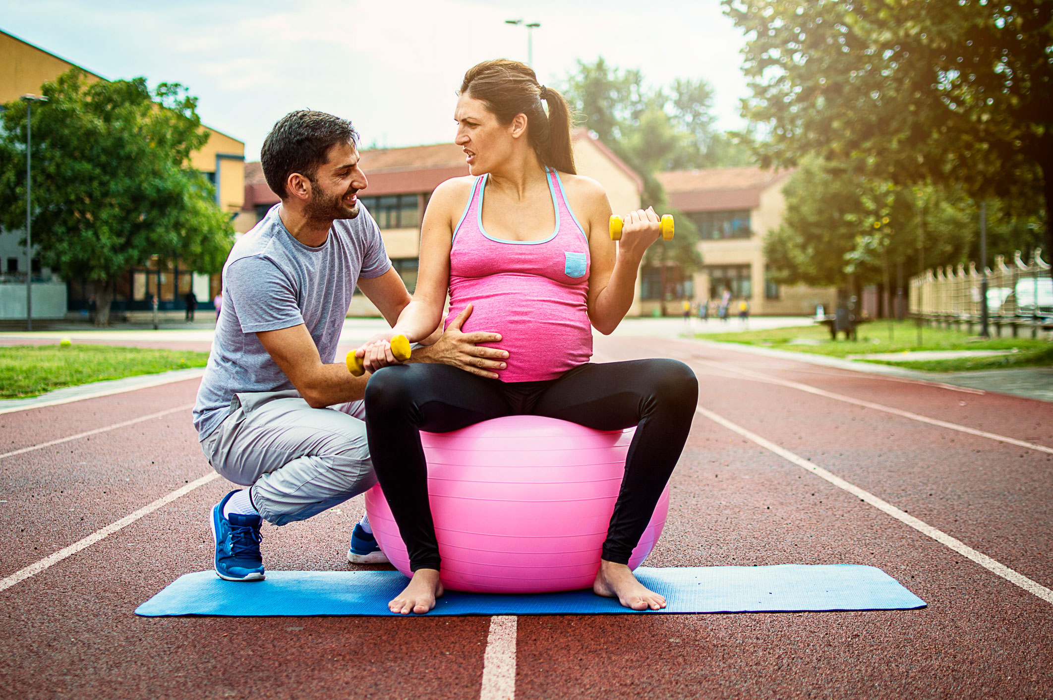 Simple Exercises You Can Do With Your Pregnant Partner FamilyEducation