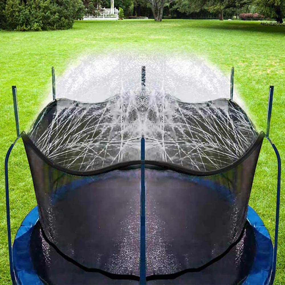 Best Boys & Girls Adults Made to Attach On Safety Net Enclosure Tool Free Fun Summer Outdoor Water Game Toys Accessories ThrillZoo Trampoline Waterpark 