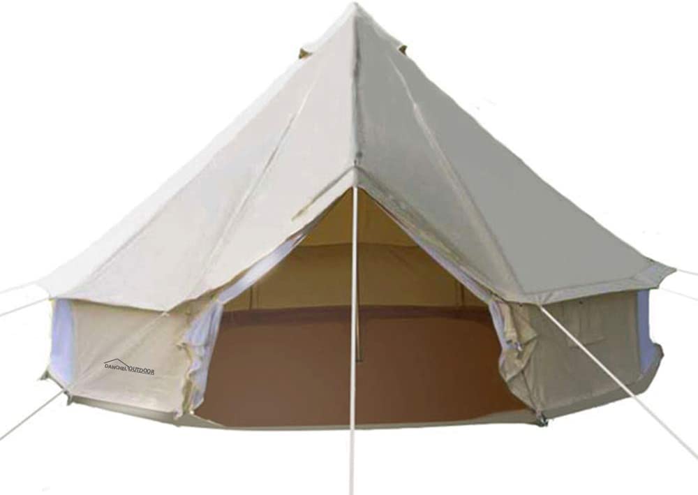 DANCHEL 4-Season Family Cotton Bell Tent