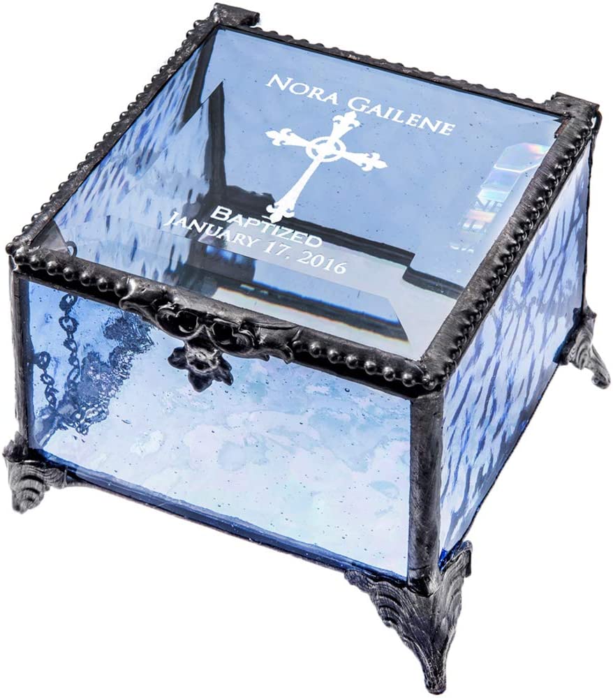 Engraved Baptism Box