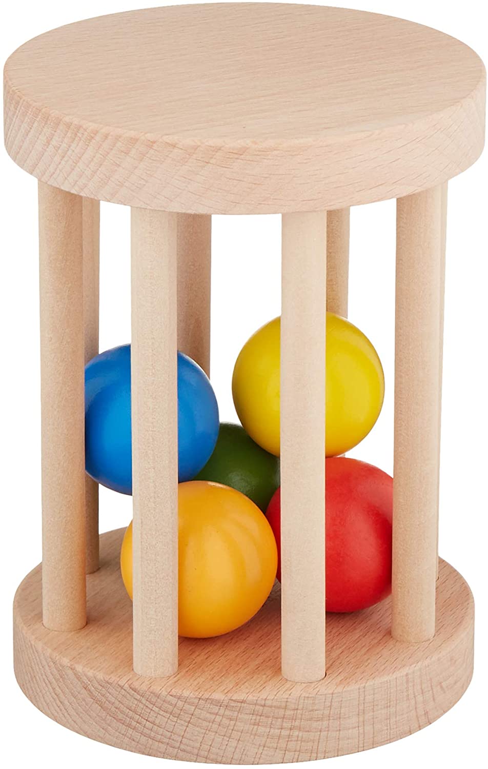CutiePieToys Montessori Ball Cylinder Rolling Drum