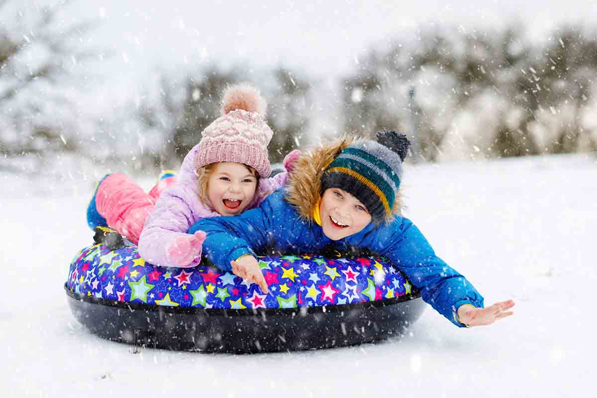 Round Snow Sledge super spin sledge strong & sturdy for children & adults 