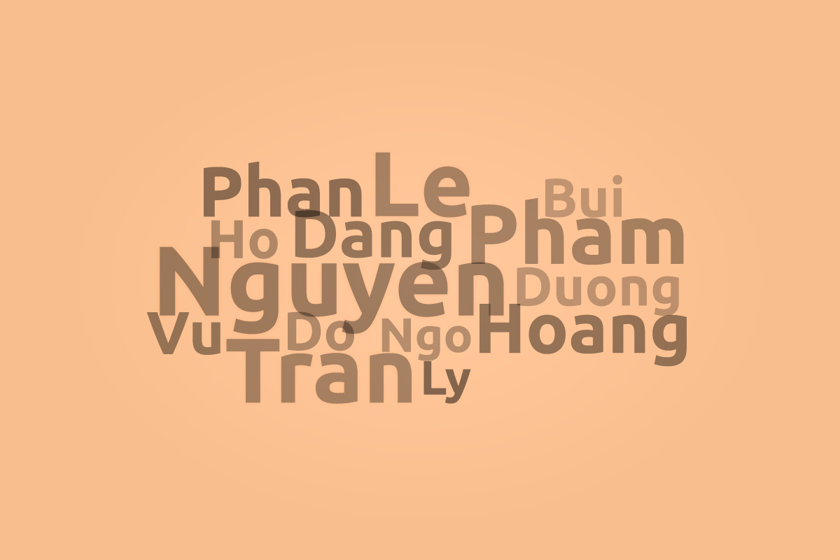 Common Vietnamese surnames