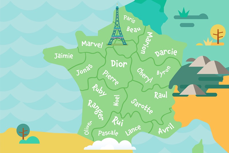 french first names