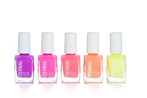 Eternal 5 Collection: Girls Just Wanna Have Neons - 5 Pieces Set: Long Lasting, Quick Dry Nail Polish