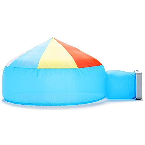 The Original AirFort Build A Fort in 30 Seconds, Inflatable Fort for Kids (Beach Ball Blue)