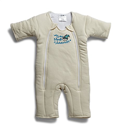 Baby Merlin's Magic Sleepsuit - Swaddle Transition Product - Cotton - Cream - 3-6 Months