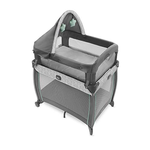 Graco My View 4 in 1 Bassinet | Infant to Toddler Bassinet with 4 Stages, Derby