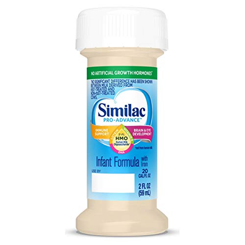 Similac Pro-Advance Infant Formula with 2'-FL Human Milk Oligosaccharide (HMO) for Immune Support, Ready to Drink Bottles, 2 fl oz (48 count)