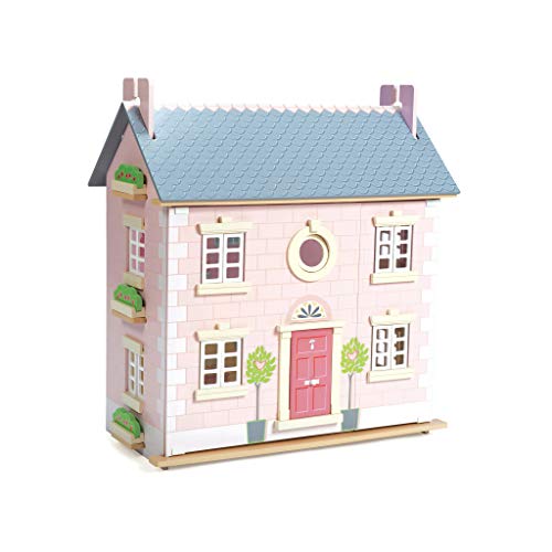Le Toy Van Daisylane Collection | Bay Tree Dollhouse | Premium Wooden Toys for Kids Ages 3 Years & Up (TV462)