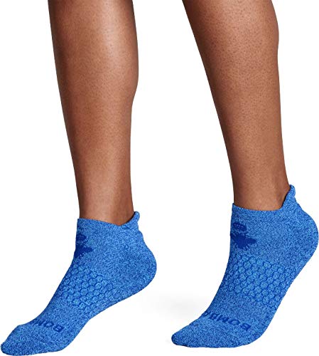 Bombas Women's Marls Ankle Socks, (Lagoon Blue, Medium)