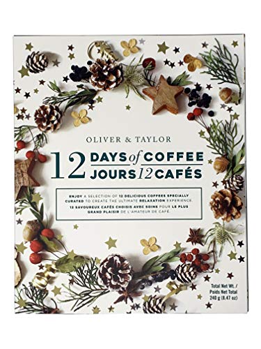 12 Days of Coffee Advent Calendar Christmas Gift Set