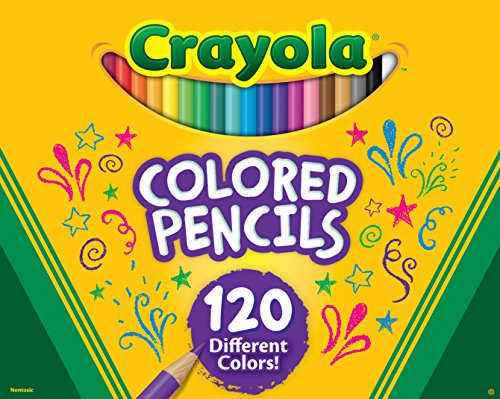Crayola Colored Pencils, No Repeat Colors, 120Count, Gift