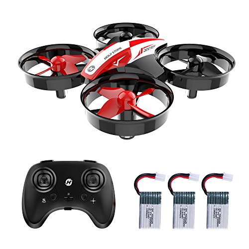 Holy Stone HS210 Mini Drone RC Nano Quadcopter Best Drone for Kids and Beginners RC Helicopter Plane with Auto Hovering, 3D Flip, Headless Mode and Extra Batteries Toys for Boys and Girls