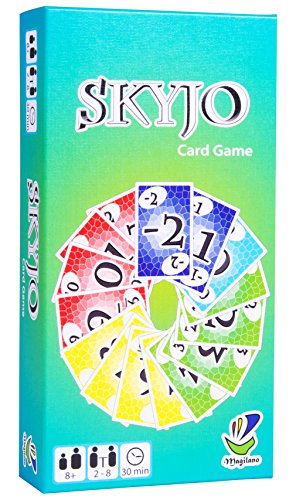 SKYJO, by Magilano – The Ultimate Card Game for Kids and Adults. The Ideal Board Game for Funny, Entertaining and exciting Playing Hours with Friends and Family.