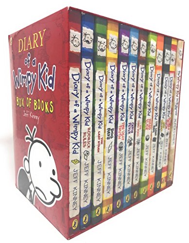 Diary of a Wimpy Kid 12 Books Complete Collection Set New(Diary Of a Wimpy Kid,Rodrick Rules,The Last Straw,Dog Days,The Ugly Truth,Cabin Fever,The Third Wheel,Hard Luck,The Long Haul,Old School..etc