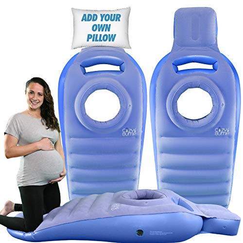 A Pregnancy Pillow by Cozy Bump– The Best Pregnancy Pillow for Sleeping Prone, Pregnancy Body Pillow, Maternity Pillow, Pregnancy Bed, Pregnancy Gifts, Prone Pillow