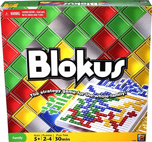 ​Blokus XL Family Board Game with Blocking Strategy and Spacial Reasoning, Oversized Gameboard, Gift for Kid, Family or Adult Game Night, Ages 7 Years & Older