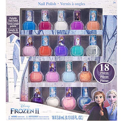 Townley Girl Frozen Non-Toxic 18 Piece Peel Off Nail Polish Set