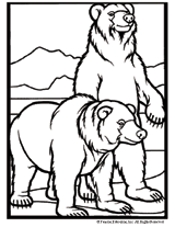 Bear Coloring Page