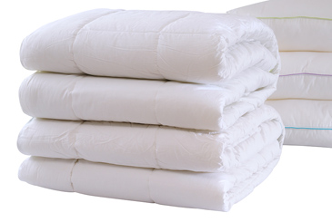 Made in the USA, The Company Store comforters and pillows