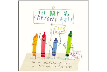 The Day the Crayons Quit, BTS book