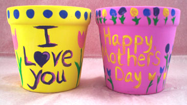 Mother's Day Flower Pots