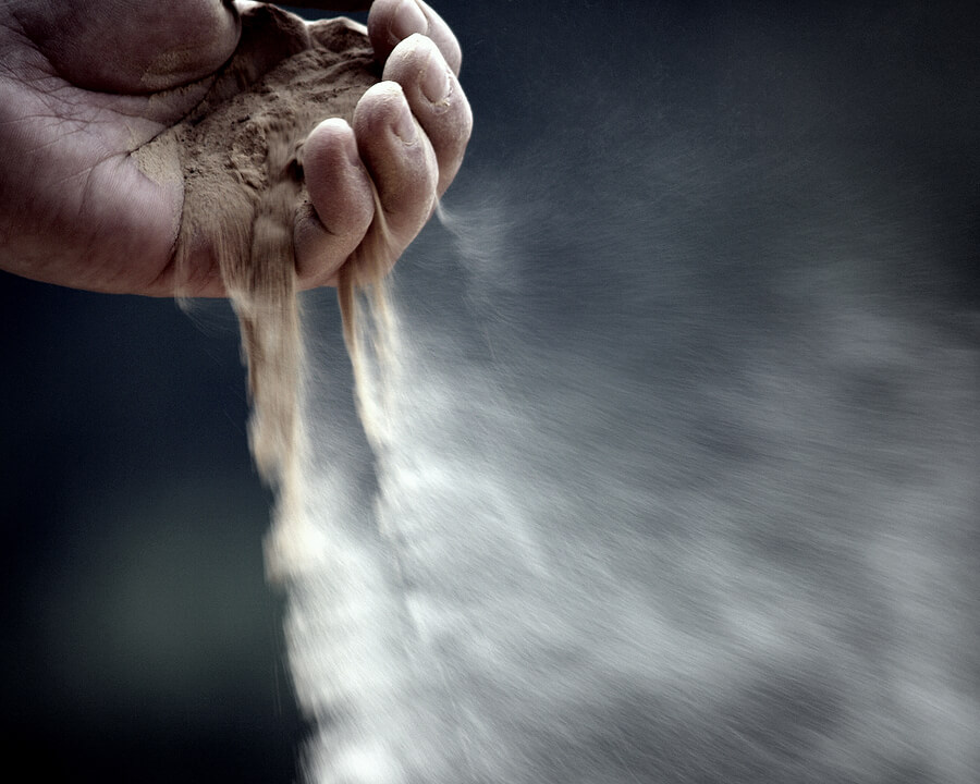 Hand with Dust