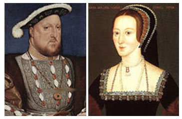 Henry and Anne Boleyn