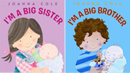 Books for Big Sister or Brother, I'm a Big Sister and I'm a Big Brother by Cole