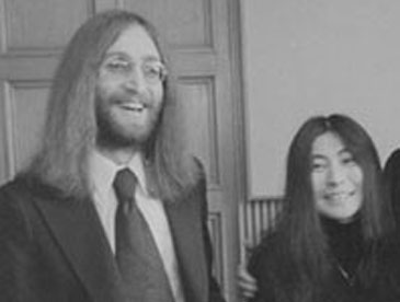 John Lennon and Yoko Ono