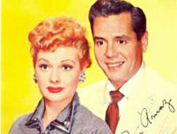 Lucille Ball and Desi Arnaz