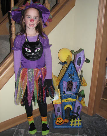 Purple Witch Halloween Costume