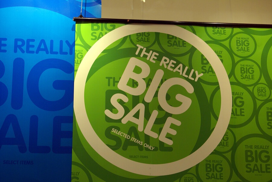 Big Sale Store Sign