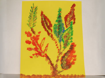SpongeLeaves,Fall,AutumnCrafts