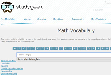 Study Geek, math homework help