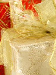 Wrapped present