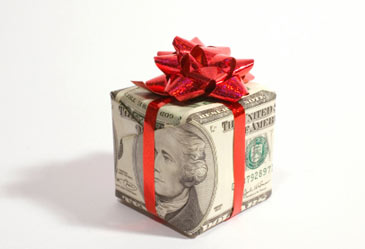 present,giftwrappedinmoney