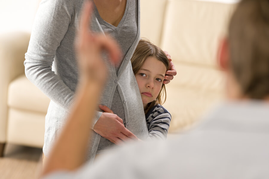 child domestic violence victim