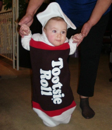 Tootsie Roll Halloween Costume