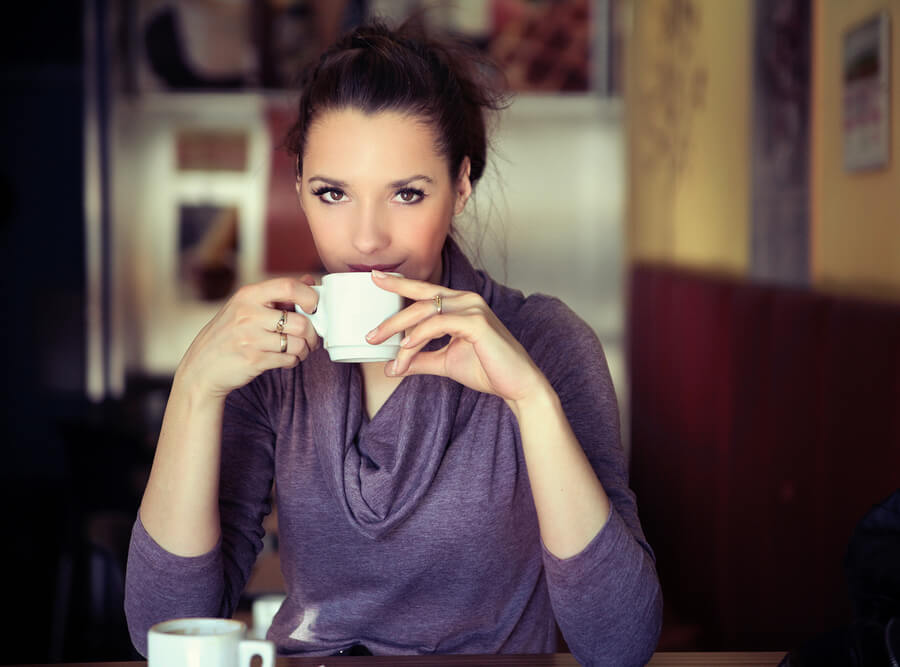 me time idea, women drinking coffee